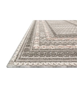 Loloi Cole COL-03 GREY / MULTI Area Rug 2 ft. 7 in. X 10 ft. 0 in. Rectangle
