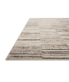 Loloi Darby DAR-01 Charcoal / Sand Area Rug 2 ft. 7 in. X 10 ft. 0 in. Rectangle
