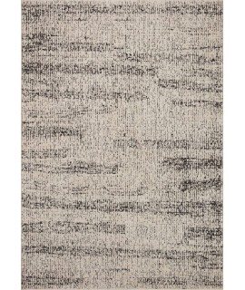 Loloi Darby DAR-02 Oatmeal / Charcoal Area Rug 2 ft. 7 in. X 10 ft. 0 in. Rectangle