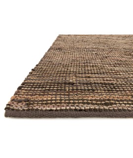 Loloi Edge ED-01 BROWN Area Rug 2 ft. 3 in. X 3 ft. 9 in. Rectangle