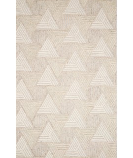 Loloi Ehren EHR-04 OATMEAL / IVORY Area Rug 5 ft. 0 in. X 7 ft. 6 in. Rectangle