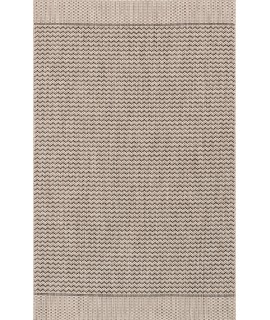 Loloi Isle IE-03 GREY / BLACK Area Rug 2 ft. 2 in. X 3 ft. 9 in. Rectangle