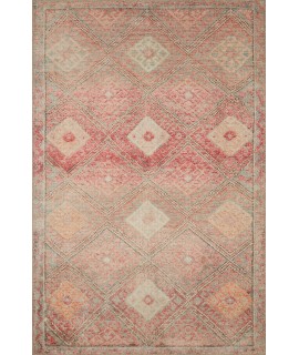 Loloi Malik MAL-01 DOVE / SUNSET Area Rug 3 ft. 9 in. X 3 ft. 9 in. Round