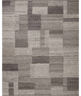 Loloi Manfred MAN-01 Charcoal / Dove Area Rug 2 ft. 6 in. X 11 ft. 6 in. Rectangle
