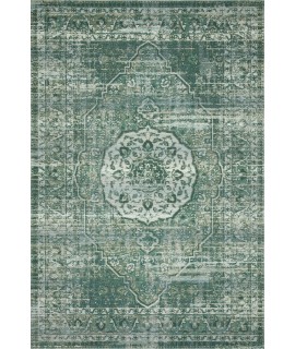 Loloi Mika MIK-06 GREEN / MIST Area Rug 2 ft. 5 in. X 11 ft. 2 in. Rectangle