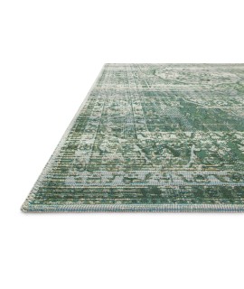 Loloi Mika MIK-06 GREEN / MIST Area Rug 2 ft. 5 in. X 11 ft. 2 in. Rectangle