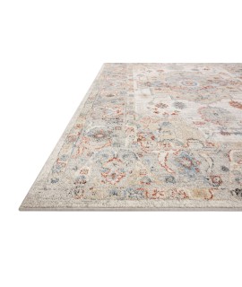 Loloi Odette ODT-09 Ivory / Multi Area Rug 5 ft. 3 in. X 5 ft. 3 in. Round