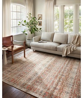 Loloi Saban SAB-05 SAND / RUST Area Rug 3 ft. 9 in. X 3 ft. 9 in. Round