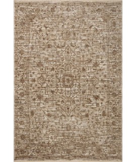 Loloi Sorrento SOR-01 Bark / Natural Area Rug 3 ft. 11 in. X 3 ft. 11 in. Round