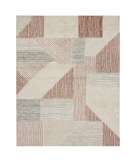 Karastan Bow Central Valley Red 5' 3X7' 10 Area Rug