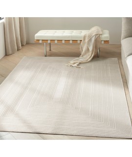 Nourison Ck024 Irradiant - Irr02 Ivory Area Rug 3 ft. 11 in. X 5 ft. 11 in. Rectangle