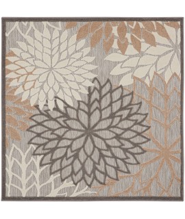 Nourison Aloha - Alh05 Natural Area Rug 5 ft. 3 in. X 5 ft. 3 in. Square Square