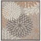 Nourison Aloha - Alh05 Natural Area Rug 5 ft. 3 in. X 5 ft. 3 in. Square Square