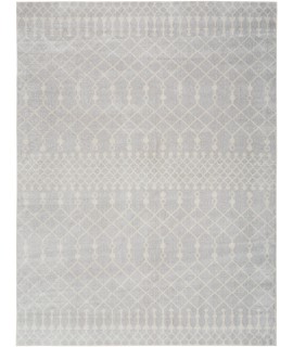 Nourison Astra Washables - Asw10 Grey Area Rug 6 ft. 7 in. X 9 ft. Rectangle