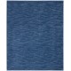 Nourison Essentials - Nre01 Navy Blue Area Rug 10 ft. X 14 ft. Rectangle