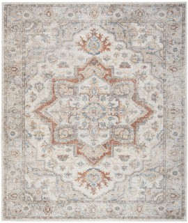 Nourison Astra Washables - Asw12 Grey Multicolor Area Rug 9 ft. X 12 ft. Rectangle