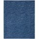 Nourison Essentials - Nre01 Navy Blue Area Rug 12 ft. X 15 ft. Rectangle