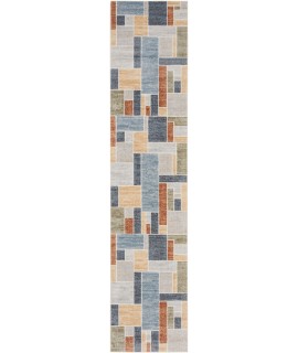 Nourison Astra Washables - Asw09 Multicolor Area Rug 2 ft. 2 in. X 12 ft. Runner