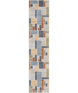 Nourison Astra Washables - Asw09 Multicolor Area Rug 2 ft. 2 in. X 10 ft. Runner