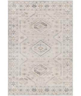 Surya Alpharetta APH2305 Light Grey Sterling Grey Area Rug 5 ft. 3 in. X 7 ft. Rectangle