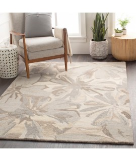 Surya Athena ATH5150 Taupe Charcoal Area Rug 9 ft. 9 in. Round
