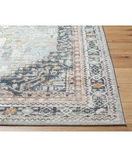 Surya Beckham BCM2323 Taupe Light Grey Area Rug 2 ft. 8 in. X 7 ft. 3 in. Runner