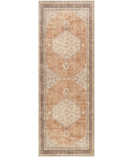 Surya Becki Owens Lila BOLC2300 Camel Taupe Area Rug 2 ft. 7 in. X 7 ft. 3 in. Runner