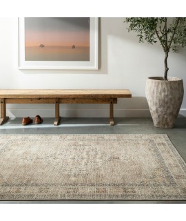 Surya Becki Owens Lila BOLC2301 Light Grey Taupe Area Rug 2 ft. 7 in. X 7 ft. 3 in. Runner