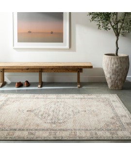 Surya Becki Owens Lila BOLC2302 Light Grey Taupe Area Rug 2 ft. 7 in. X 7 ft. 3 in. Runner