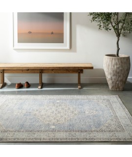 Surya Becki Owens Lila BOLC2303 Light Grey Taupe Area Rug 2 ft. 7 in. X 7 ft. 3 in. Runner