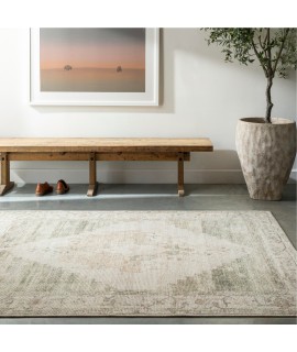 Surya Becki Owens Luca BONC2302 Light Grey Taupe Area Rug 3 ft. 11 in. X 5 ft. 7 in. Rectangle