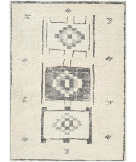 Surya Becki Owens Solana BOOC2302 Beige Light Grey Area Rug 2 ft. 2 in. X 3 ft. 9 in. Rectangle