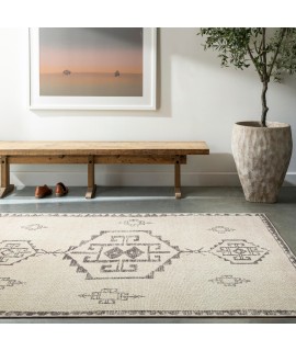 Surya Becki Owens Solana BOOC2303 Light Grey Beige Area Rug 3 ft. 11 in. X 5 ft. 7 in. Rectangle