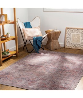 Surya Farrell FRL2301 Dark Blue Brick Red Area Rug 9 ft. 3 in. X 12 ft. Rectangle