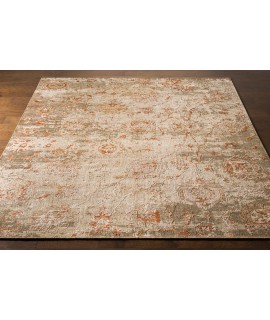 Surya Sufi SUF2304 Brick Red Dusty Coral Area Rug 9 ft. X 12 ft. Rectangle