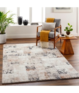 Surya Tuscany TUS2342 Tan Ivory Area Rug 7 ft. 10 in. Square Square